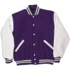 Purple & White Standard Letterman Jacket